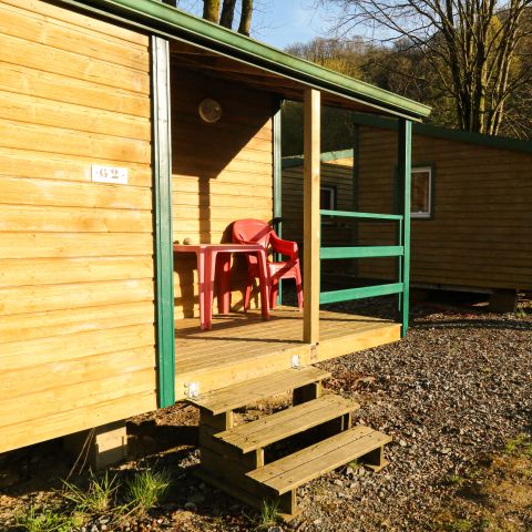 CHALET 4 people - 2-bedroom rental chalet with kitchen and separate toilet