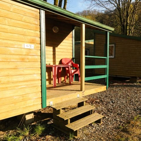 Chalet 4 persons - 2-bedroom rental chalet with kitchen and separate toilet
