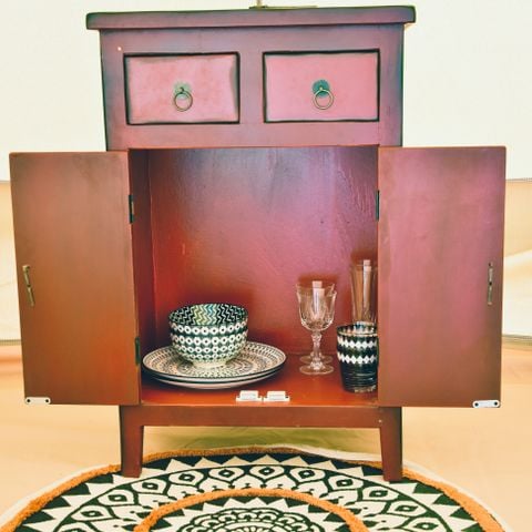 TENTE TOILE ET BOIS 2 personnes - Tente grand confort en brodure de Semoy