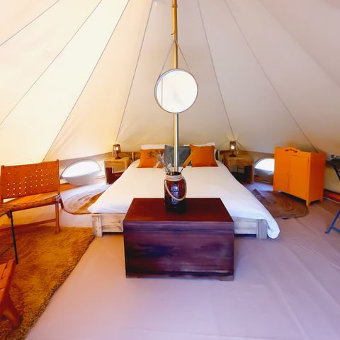 SAFARITENT 2 personen - Comfortabele tent in Semoy broeder