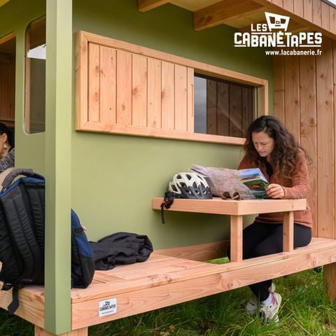 Hébergement 2 personnes - Cabanétape