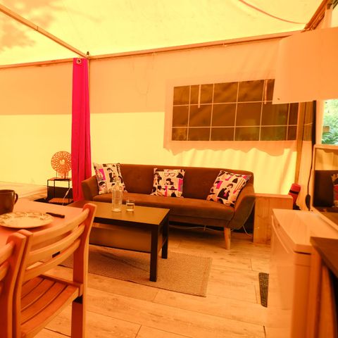 BUNGALOW DE LONA 4 personas - el bosque