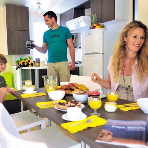 Stacaravan 6 personen - VILLA 3 Slaapkamers