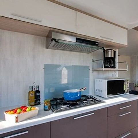 MOBILE HOME 4 people - Mobile-home | Comfort XL | 2 Bedrooms | 4 Pers. | Elevated terrace not covered | TV