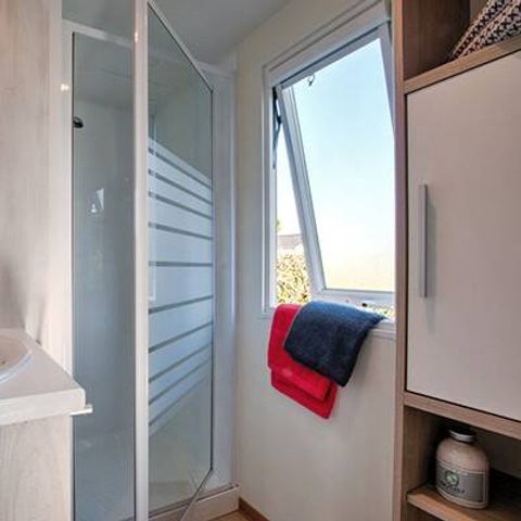 MOBILHOME 4 personas - Confort | 2 Dormitorios | 4 Pers. | Terraza con ascensor, no cubierta
