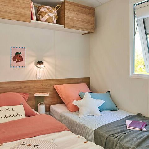 CASA MOBILE 6 persone - Comfort | 2 Camere da letto | 4/6 Persone | Terrazza rialzata | Aria condizionata