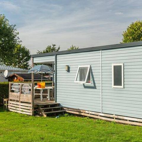 BUNGALOW 4 personnes - Mobil-home | Comfort | 2 Ch. | 4 Pers. | Terrasse simple | Clim.