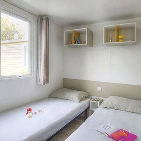 Mobile home 4 persons - Mobile home | Comfort | 2 Bedrooms | 4 Pers | Single terrace | Air conditioning | TV