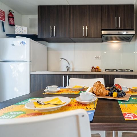 Stacaravan 4 personen - Lodge Comfort