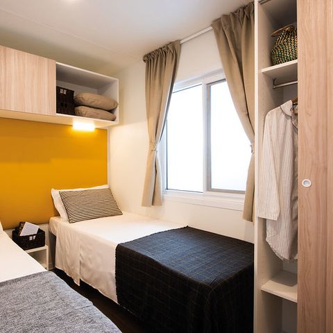 Stacaravan 4 personen - Lodge Deluxe Hond
