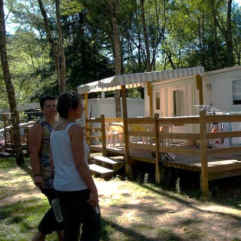 Stacaravan 4 personen - Groen