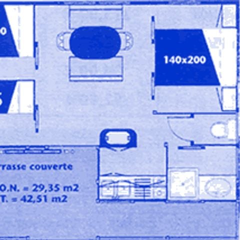 MOBILE HOME 6 people - Cottage