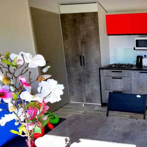 Mobilhome 5 personas - Cabaña MALAGA 27m² (terraza cubierta + aire acondicionado)