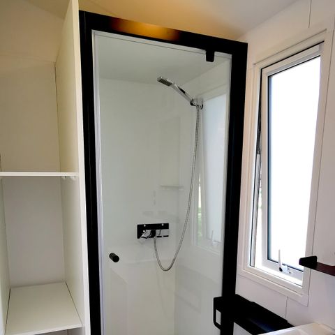 Mobilhome 5 personnes - Cottage MALAGA 27m² (terrasse couverte + clim)