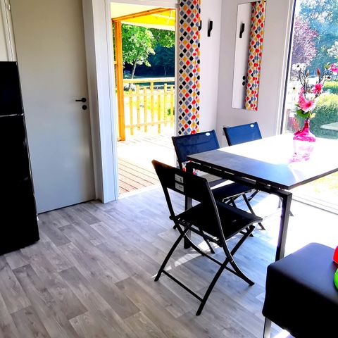Mobilhome 5 personnes - Cottage MALAGA 27m² (terrasse couverte + clim)