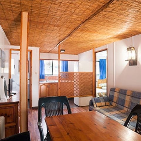 Chalet 2 personen - BUNGALOW 1, 1 slaapkamer