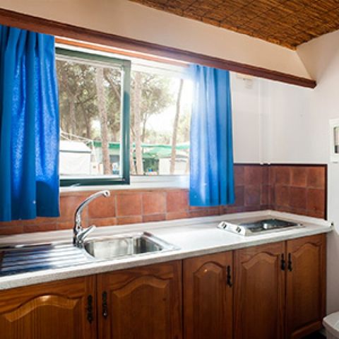CHALET 4 persone - BUNGALOW 4, 2 camere da letto + TV