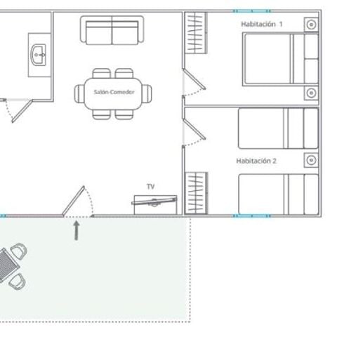 BUNGALOW 5 personnes - BUNGALOW FAMILIAR