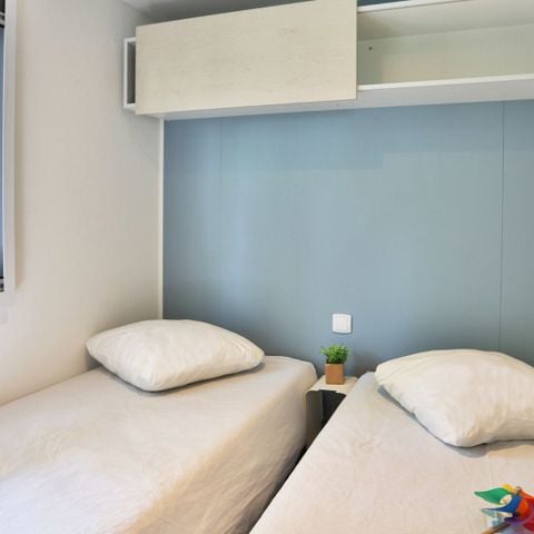 Stacaravan 4 personen - Amour Blanc 3 Kamers 4 Personen + TV