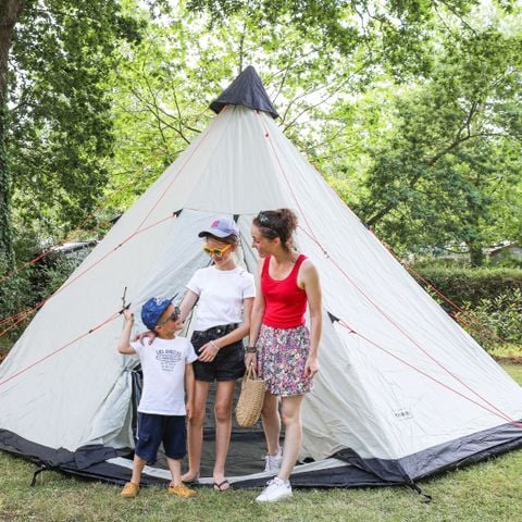 Kampeerplaats - Zeer comfortabele locatie