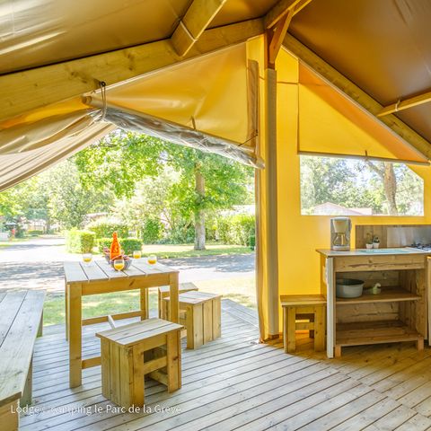 LODGE 4 Personen - Ecolodge Lodge (Naturreihe)