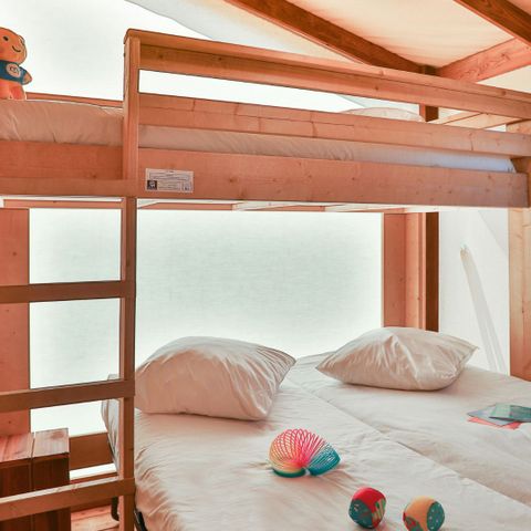 LODGE 5 personen - Ecolodge Katoen (Cosy-assortiment)