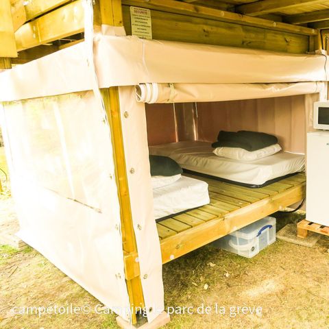 LODGE 4 Personen - Ecolodge Campétoile (Bereich Natur)