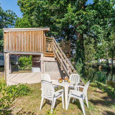 Lodge 4 personen - Ecolodge Campétoile (Natuurbereik)