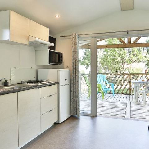 BUNGALOW 4 personnes - Home Amour Blanc 2ch (gamme Classic)