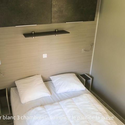Mobilhome 6 personnes - Home Amour Blanc - 3 chambres - Gamme Classic
