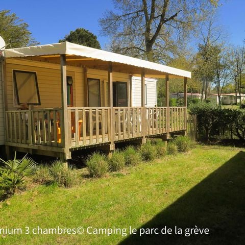 Mobilhome 6 personnes - Home Premium - 3 chambres - 1 salle de bain - Gamme Privilège