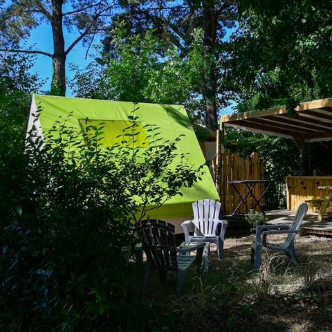 Tent 4 personen - Trapper ecolodge (Natuurbereik)