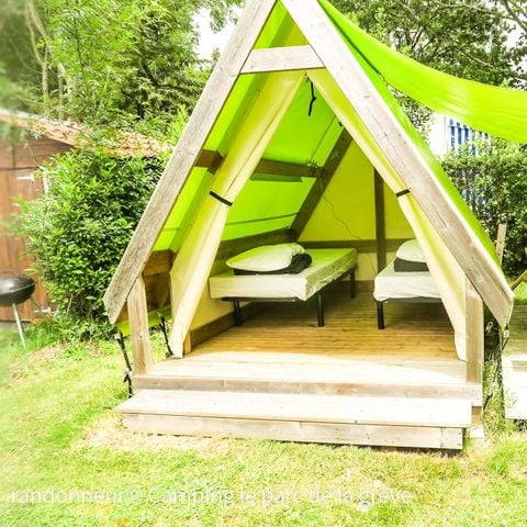 Zelt 4 Personen - Ecolodge trappeur (Reihe Natur)