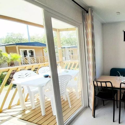 Stacaravan 4 personen - California 3 Kamers 4 Personen Airconditioning + TV