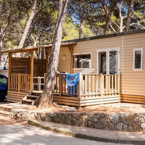 Mobilhome 6 personas - Mobil-home | Premium | 2 Dormitorios | 4/6 Pers. | Terraza Salón | Aire-con.