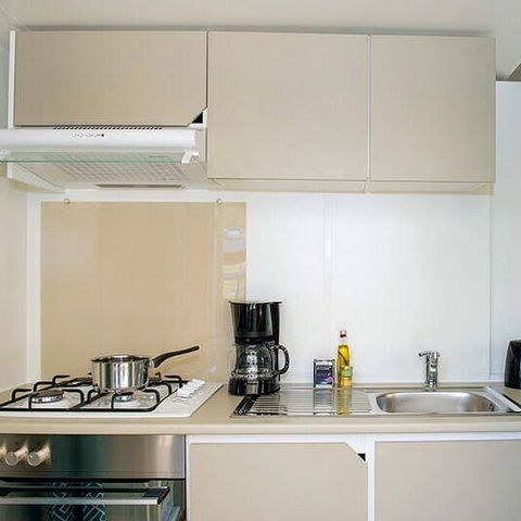 CASA MOBILE 6 persone - Comfort | 2 Camere da letto | 4/6 Persone | Terrazza rialzata | Aria condizionata