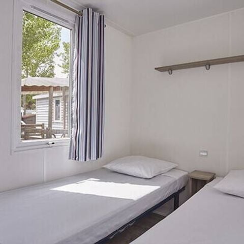 Mobilhome 6 personas - Confort | 2 Dormitorios | 4/6 Pers | Terraza elevada | Aire acondicionado