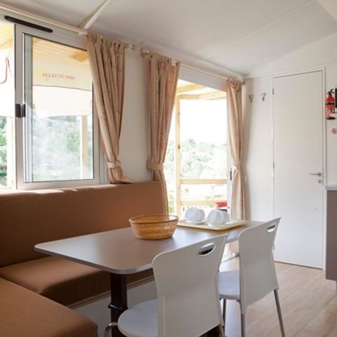 Mobilhome 4 personas - Mobil-home | Clásico | 2 Dormitorios | 4 Pers. | Terraza elevada | Aire acondicionado.