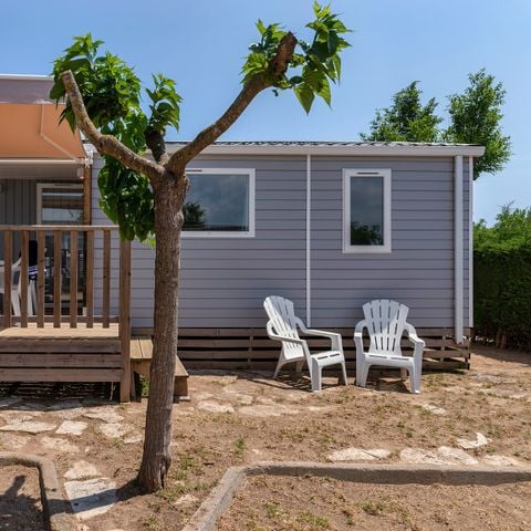 Mobilhome 6 personas - Mobil-home | Confort | 2 Dormitorios | 4/6 Pers. | Terraza individual | Aire acondicionado.