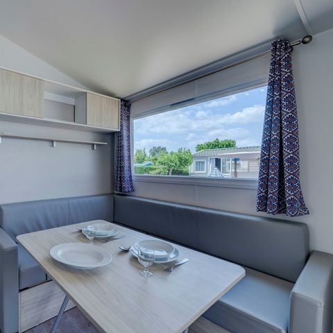 Stacaravan 6 personen - Comfort | 2 slaapkamers | 4/6 pers. | Eenpersoons terras | Airconditioning
