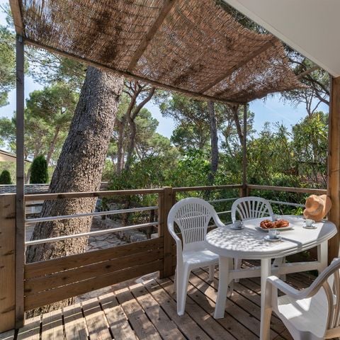 Mobilhome 6 personas - Mobil-home | Premium | 2 Dormitorios | 4/6 Pers. | Terraza individual | Aire acondicionado.