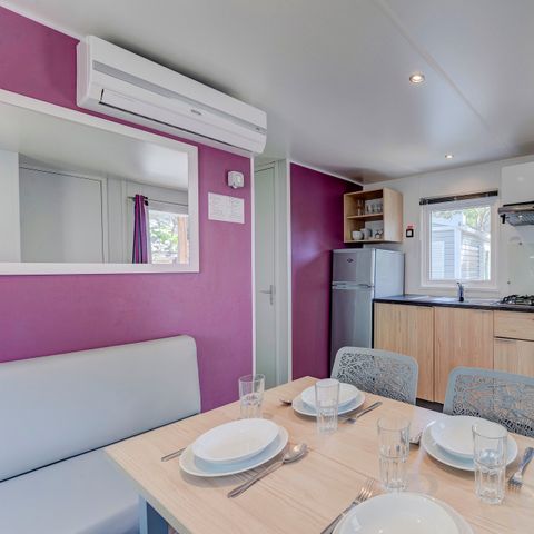 Mobilhome 6 personas - Mobil-home | Premium | 2 Dormitorios | 4/6 Pers. | Terraza individual | Aire acondicionado.