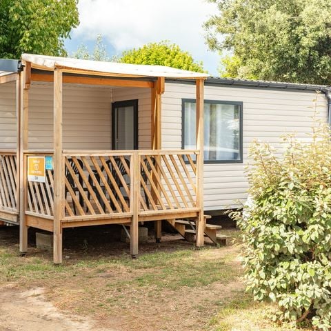 Mobilhome 4 personas - Mobil-home | Premium Azure | 2 Dormitorios | 4 Pers. | Terraza individual | Aire acondicionado
