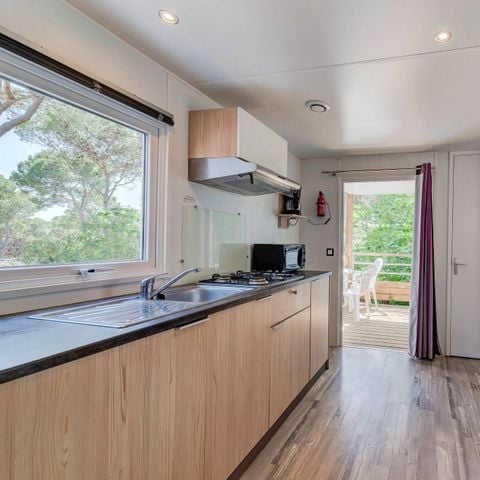 Mobilhome 4 personas - Premium | 2 Dormitorios | 4 Pers | Terraza individual | 1 baño | Aire acondicionado