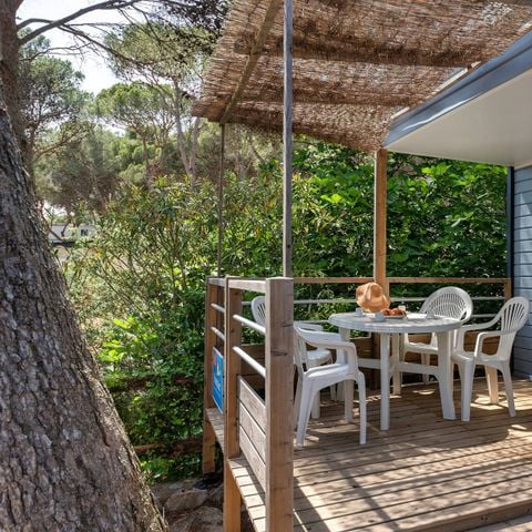 Mobilhome 4 personas - Premium | 2 Dormitorios | 4 Pers | Terraza individual | 1 baño | Aire acondicionado