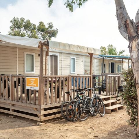 Mobilhome 4 personas - Confort | 2 Dormitorios | 4 Pers | Terraza individual | Aire acondicionado