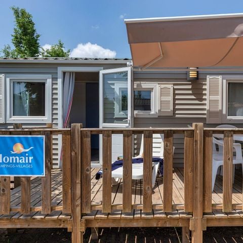 MOBILHOME 5 personas - Mobil-home | Clásico | 2 Dormitorios | 5 Pers. | Terraza elevada | Aire acondicionado.