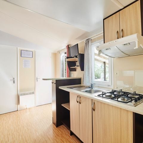 MOBILHOME 2 personnes - Olea - 2 personnes inclus possible 2 personnes supplémentaires en option payante à réserver auprès du fournisseur