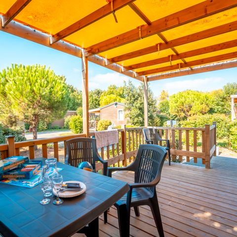 MOBILHOME 4 personas - 2 dormitorios 2 baños Premium- capacidad para 4 -