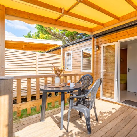 Mobile home 2 persons - STANDARD PARTY WALL